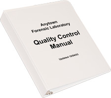 Image of a Quality Control Manual